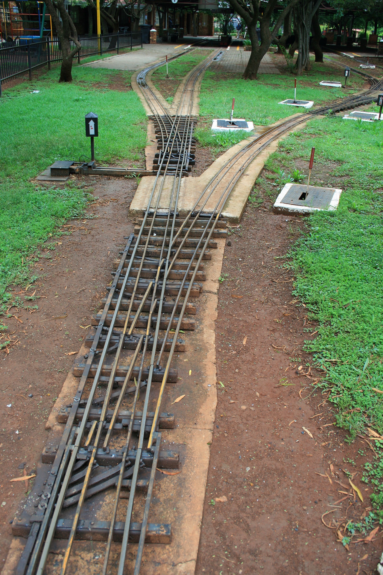 Outlay Of Model Train Track