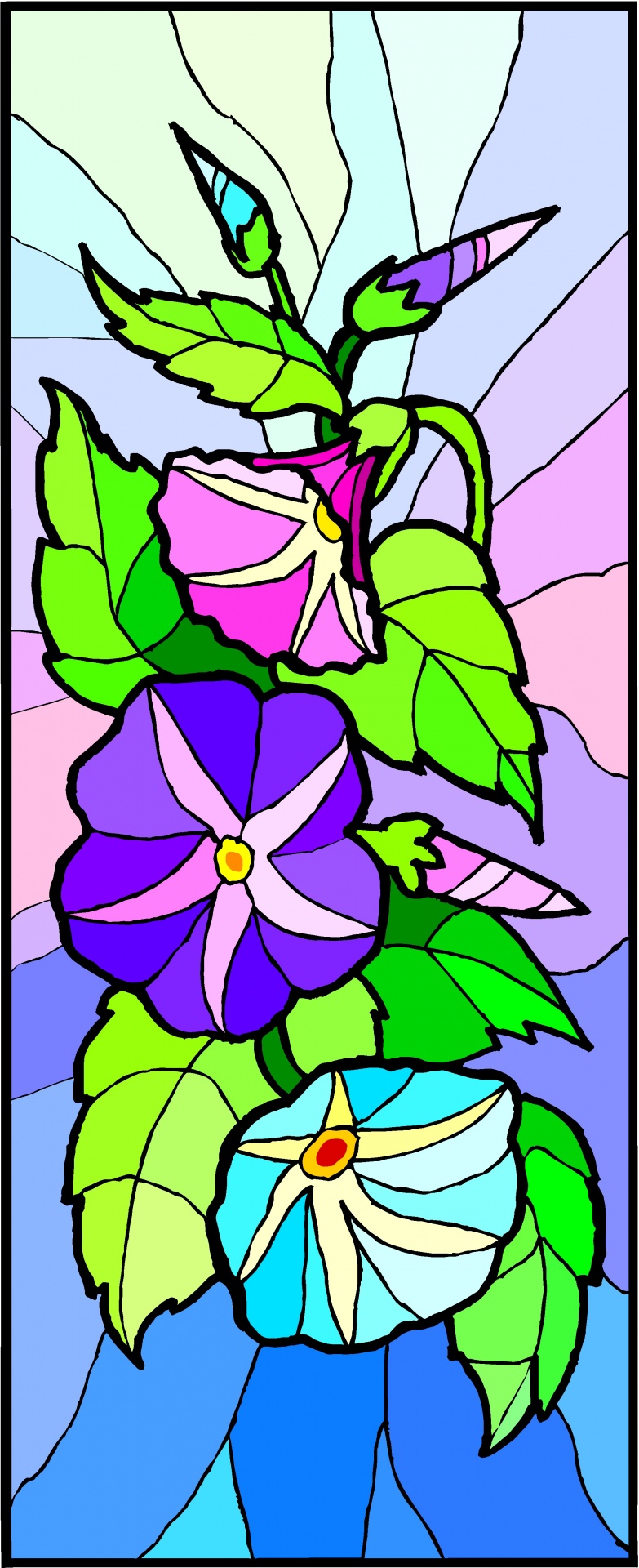 Purple Lilac Fantasy Flowers