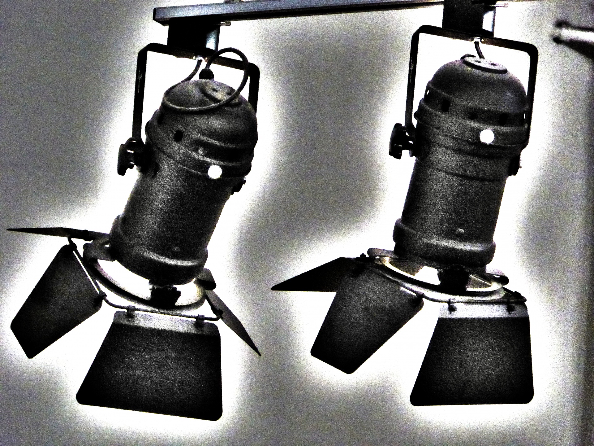 Pair Of Stage Lights