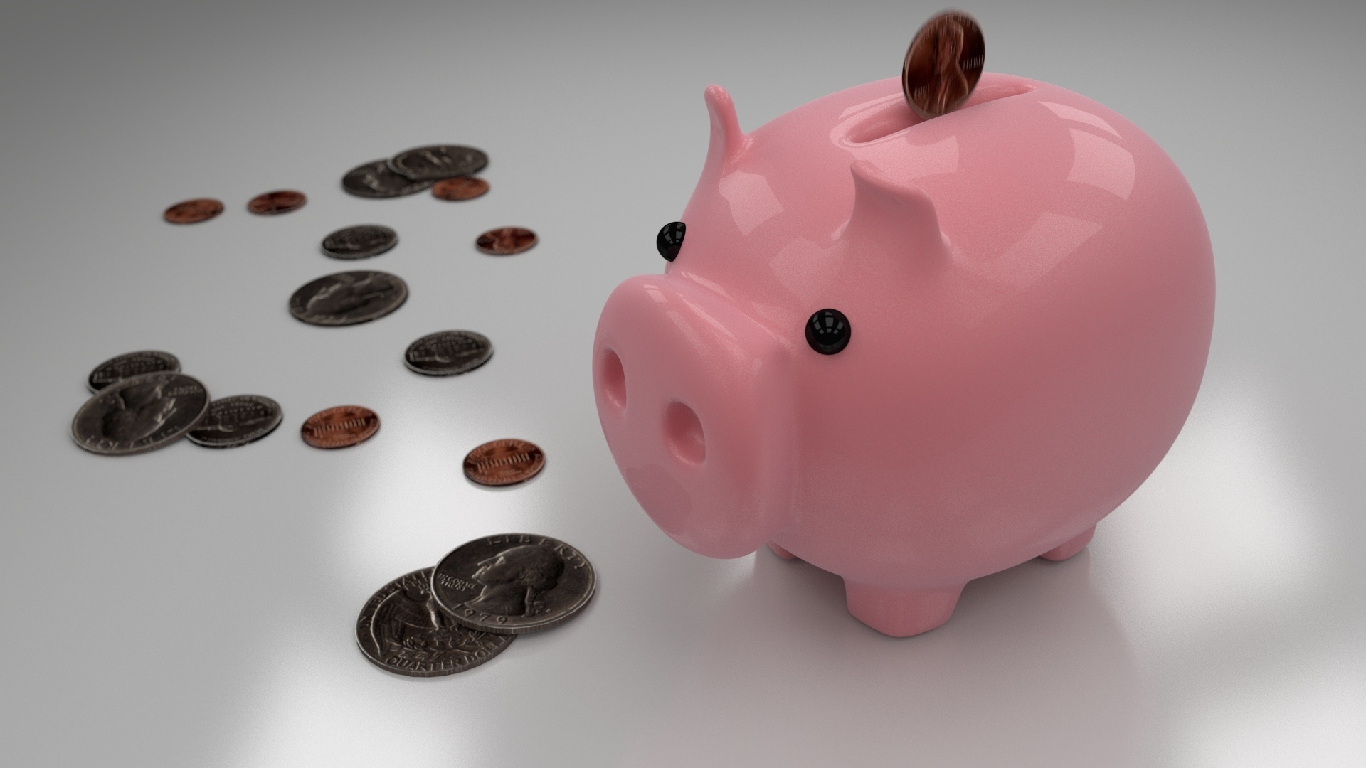 Little Pig, Piggy Bank, Euro