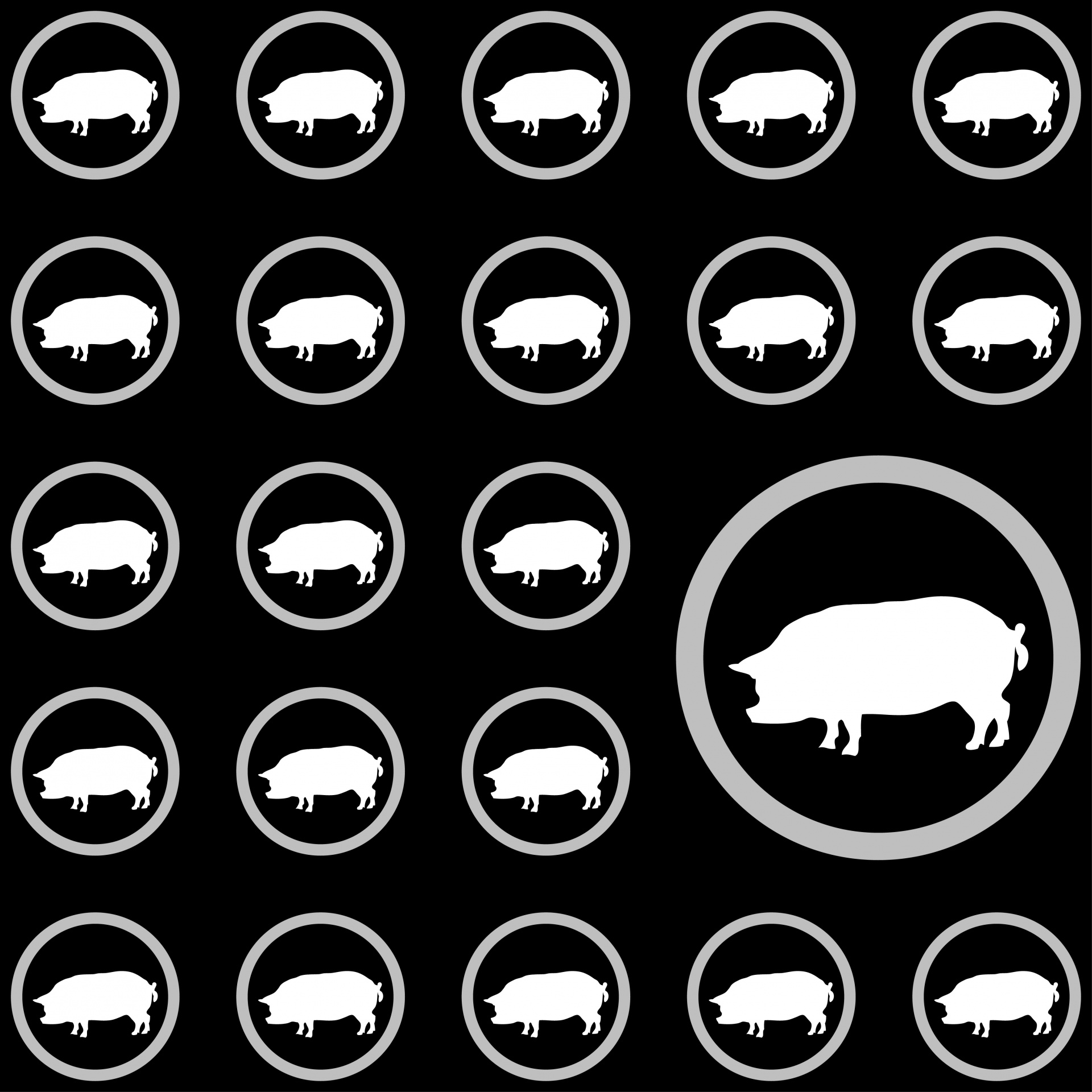 Pig Wallpaper Pattern