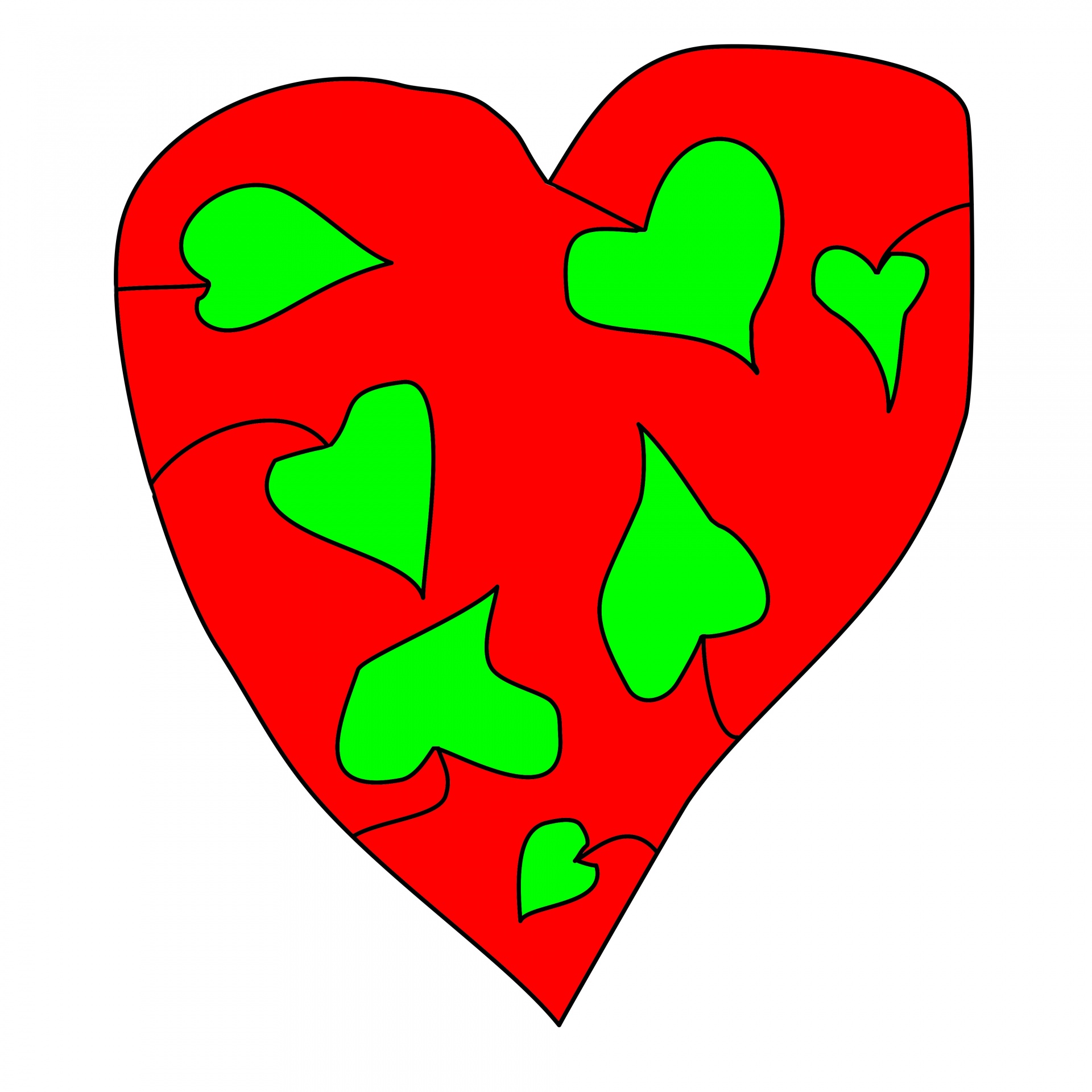 Coração vermelho III