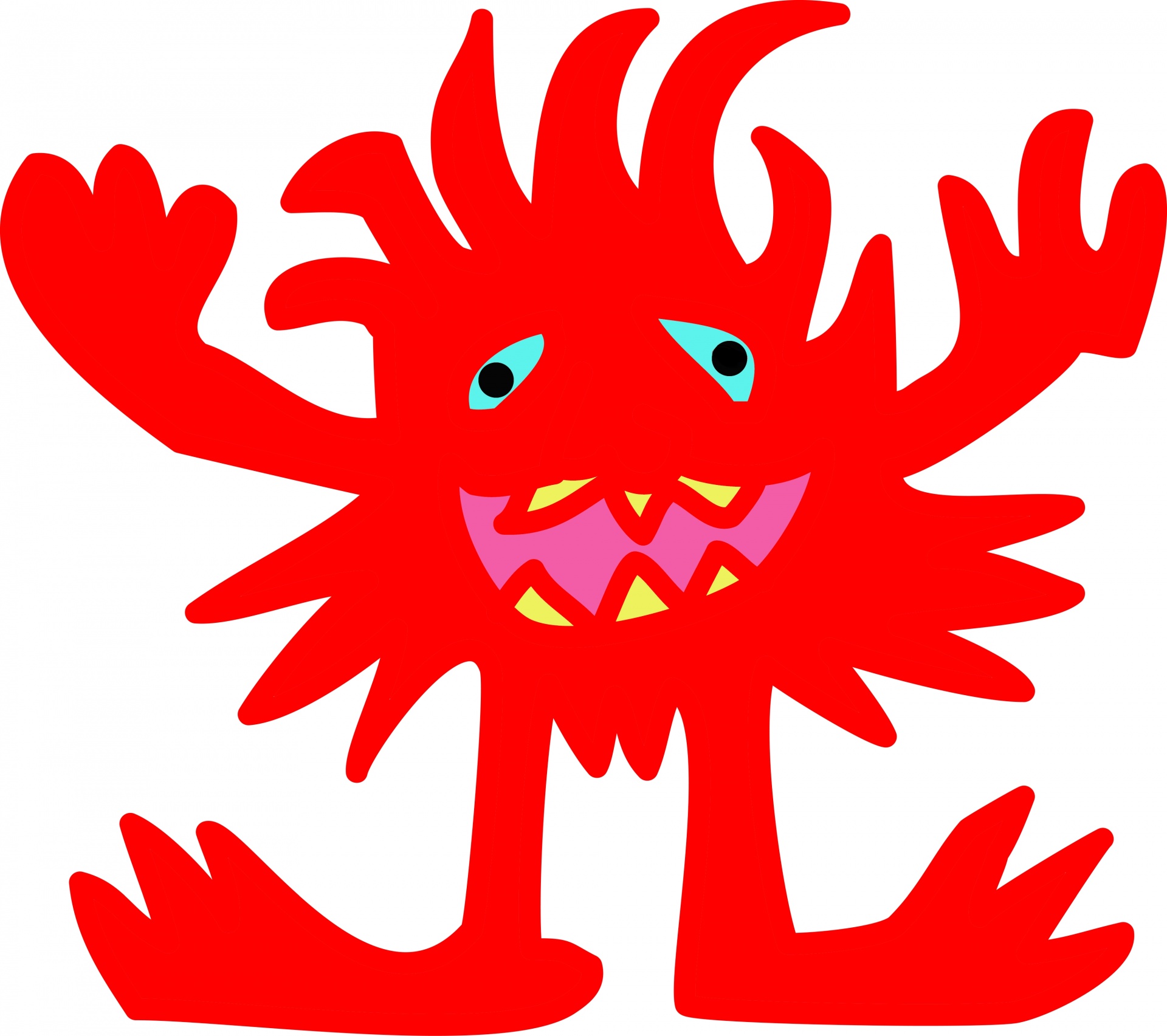 Monstro vermelho