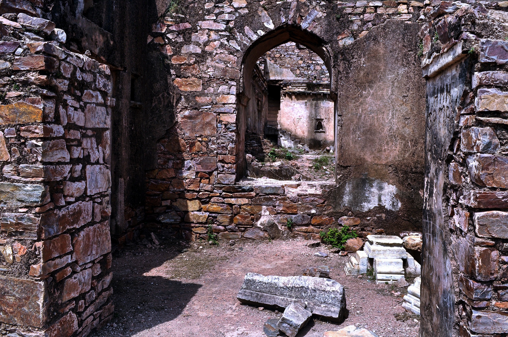 Las ruinas de la ciudad de Fort 01