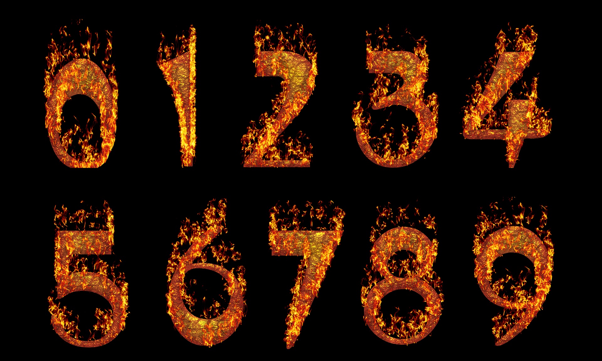 Los números de fuego tacaños