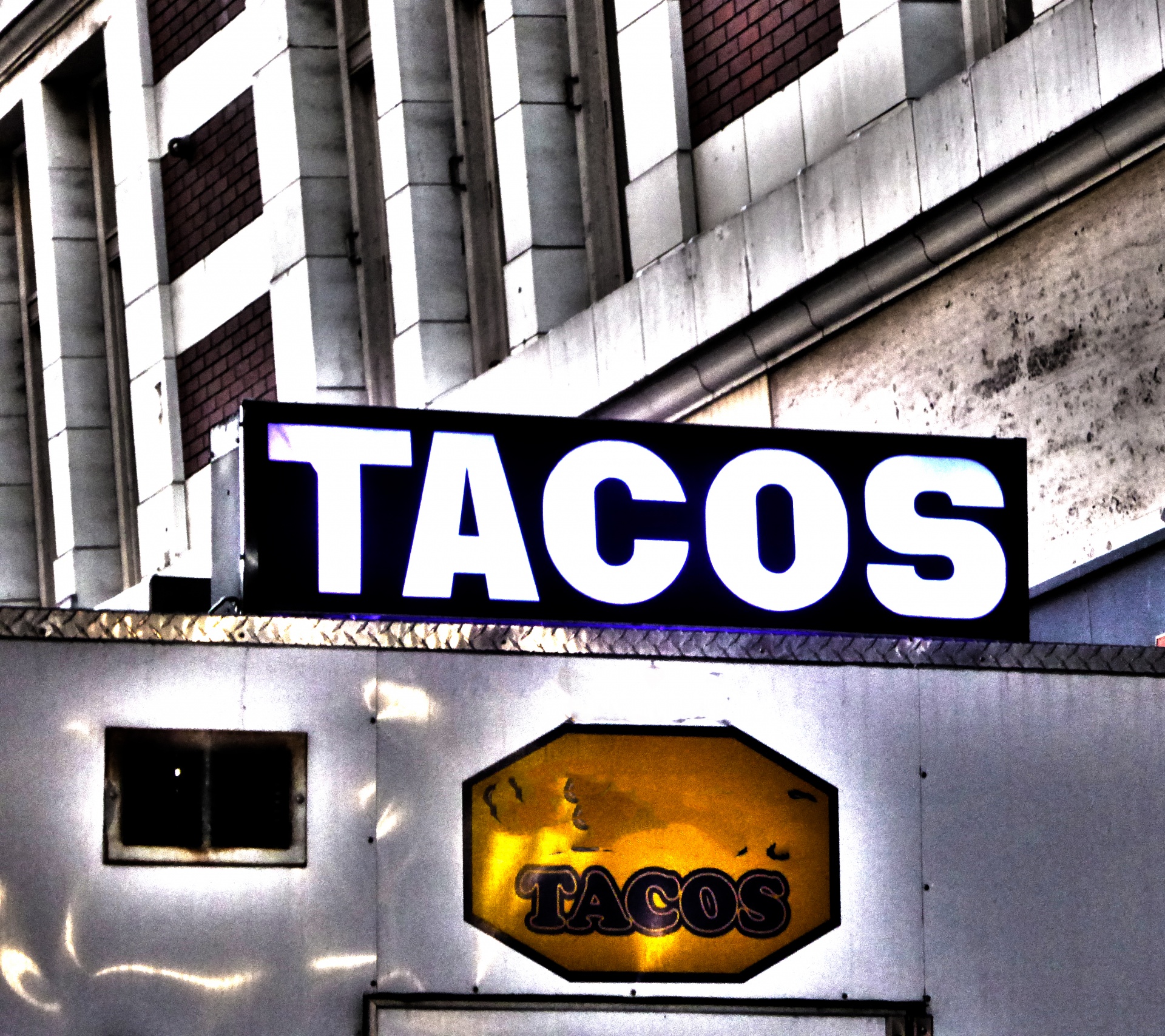 Caminhão da comida do Taco