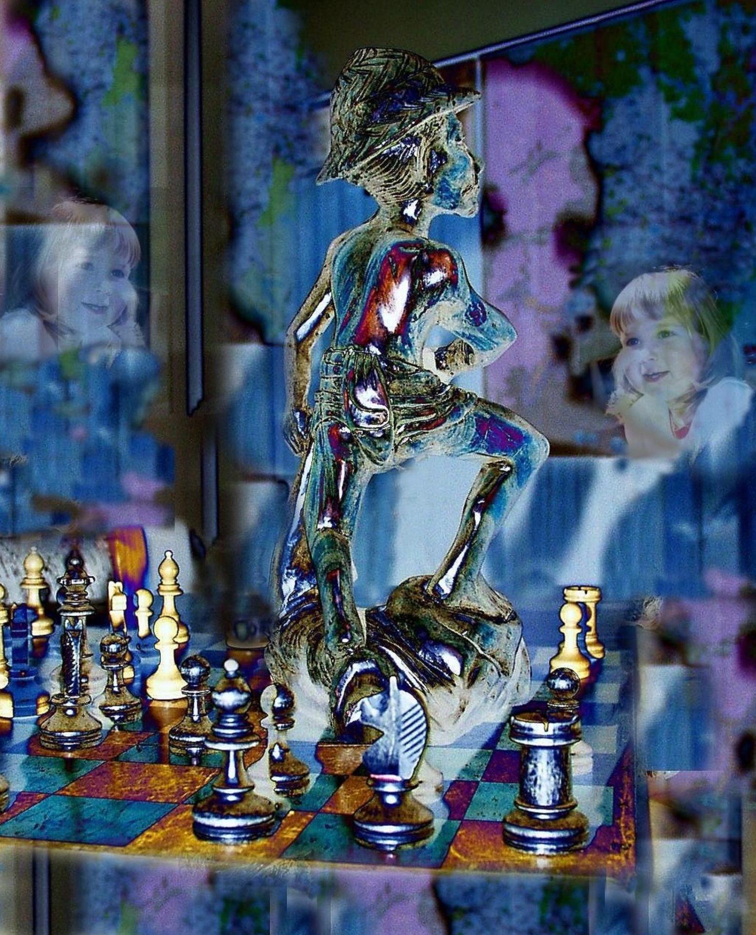O tabuleiro de xadrez vem a Vida