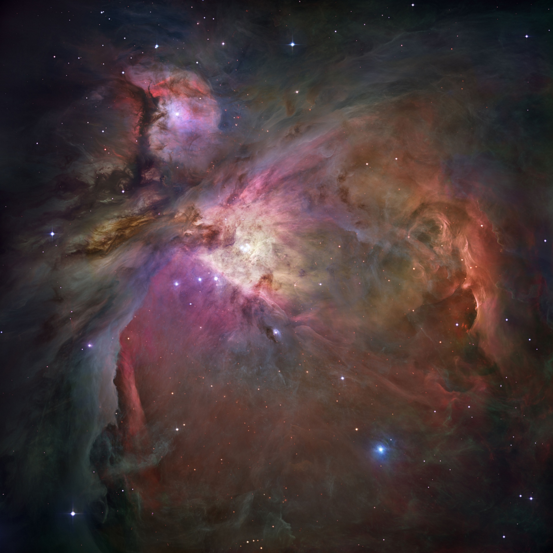 A nebulosa de Orion