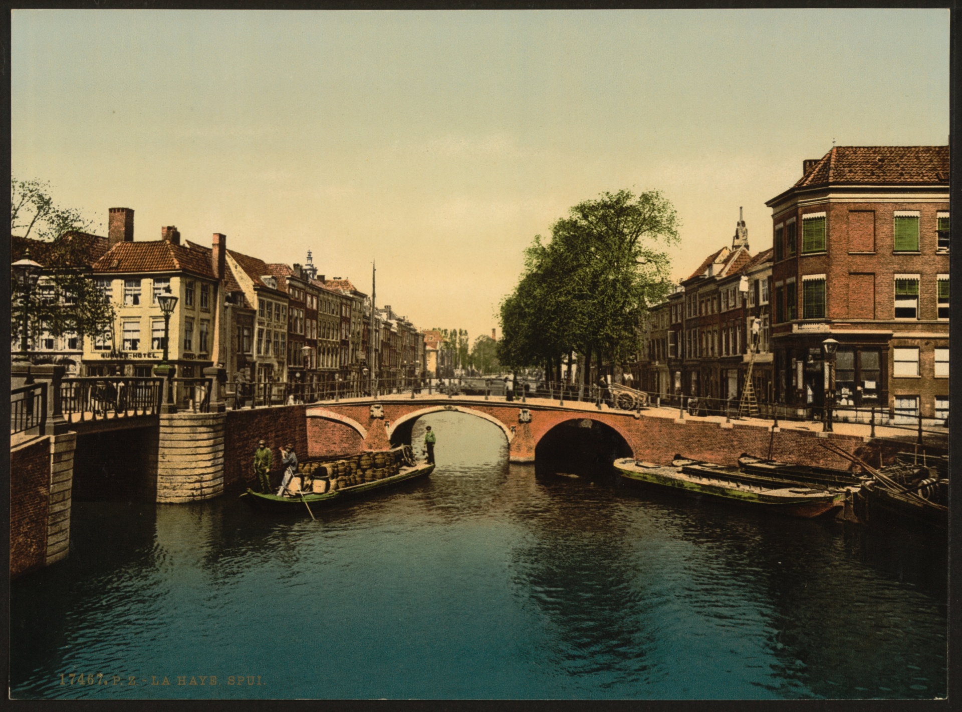 The Spui Canal Hague Holland