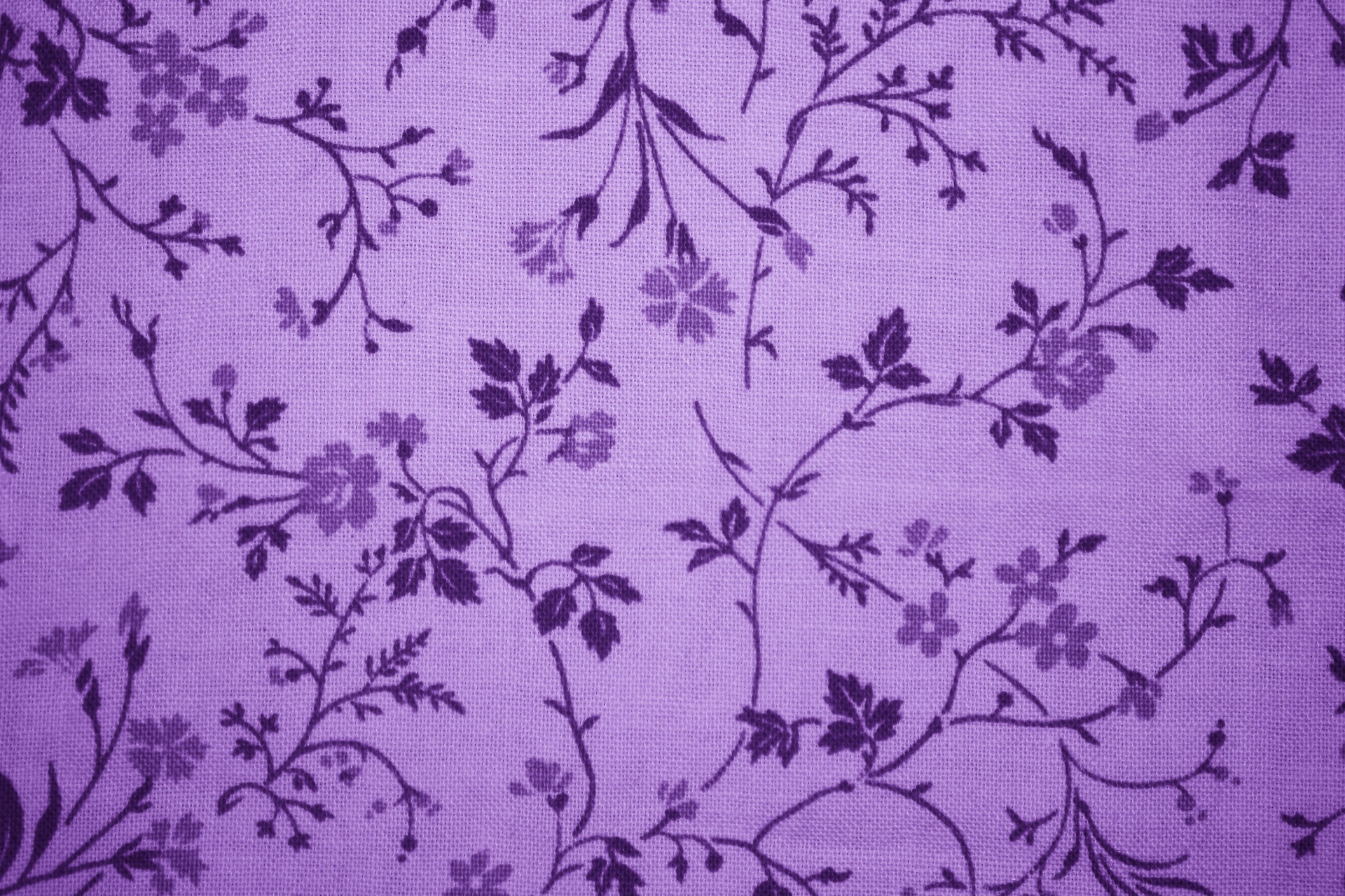 Floral púrpura violeta Tela