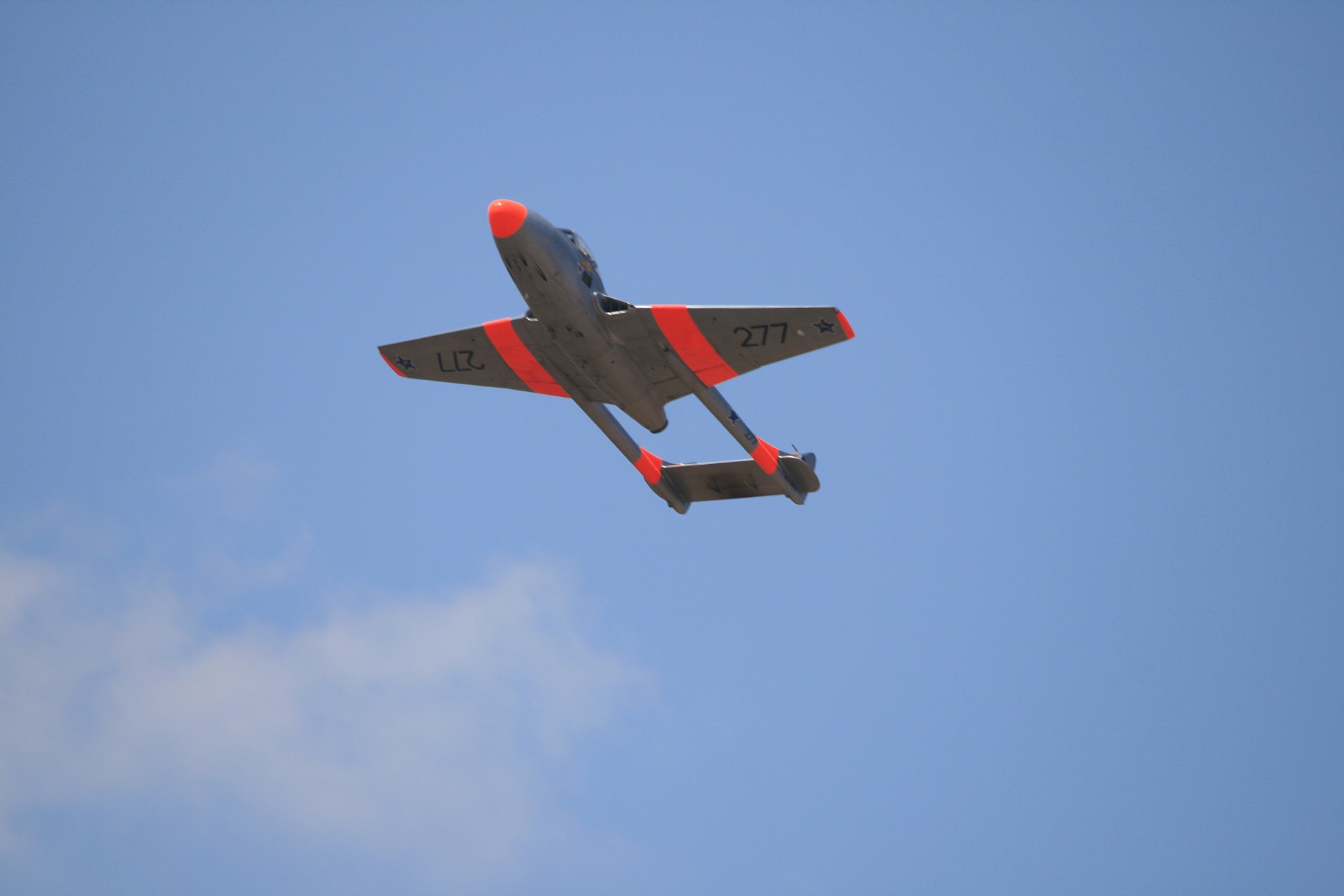 Vampire Jet Overhead