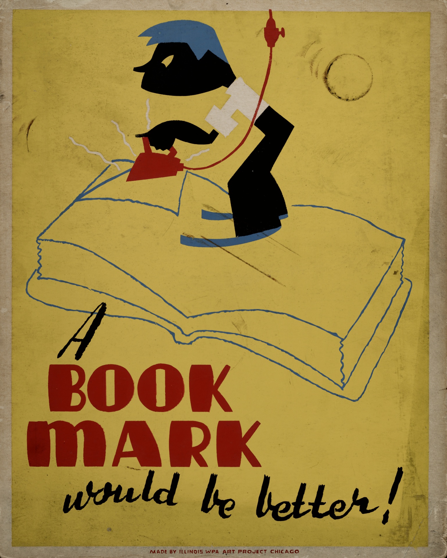 Vintage Book Poster