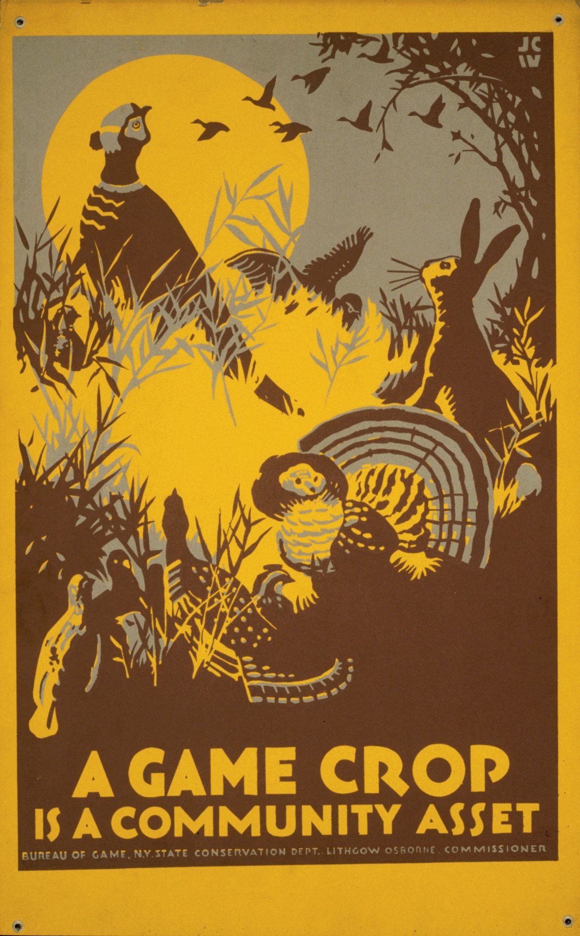 Poster Conservação Vintage