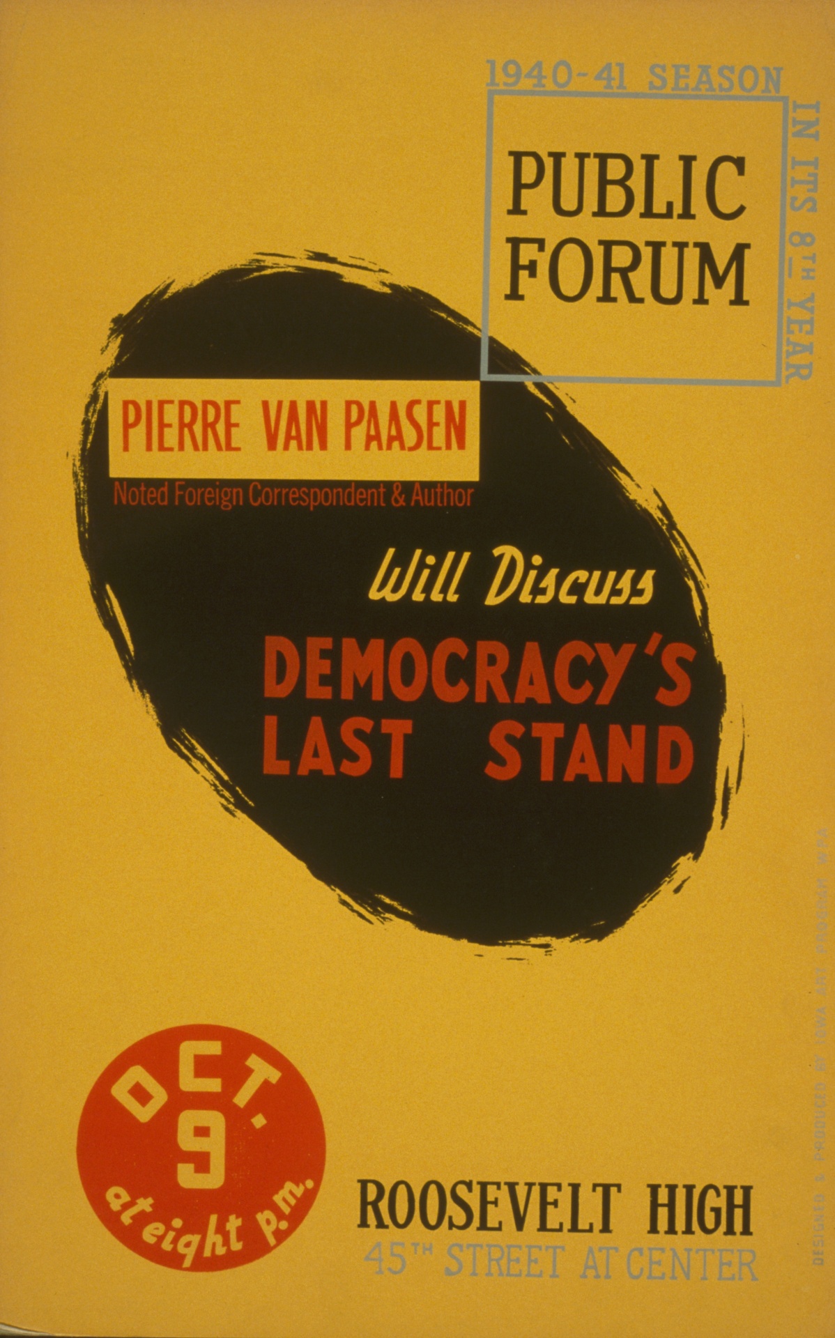 Vintage Forum Poster