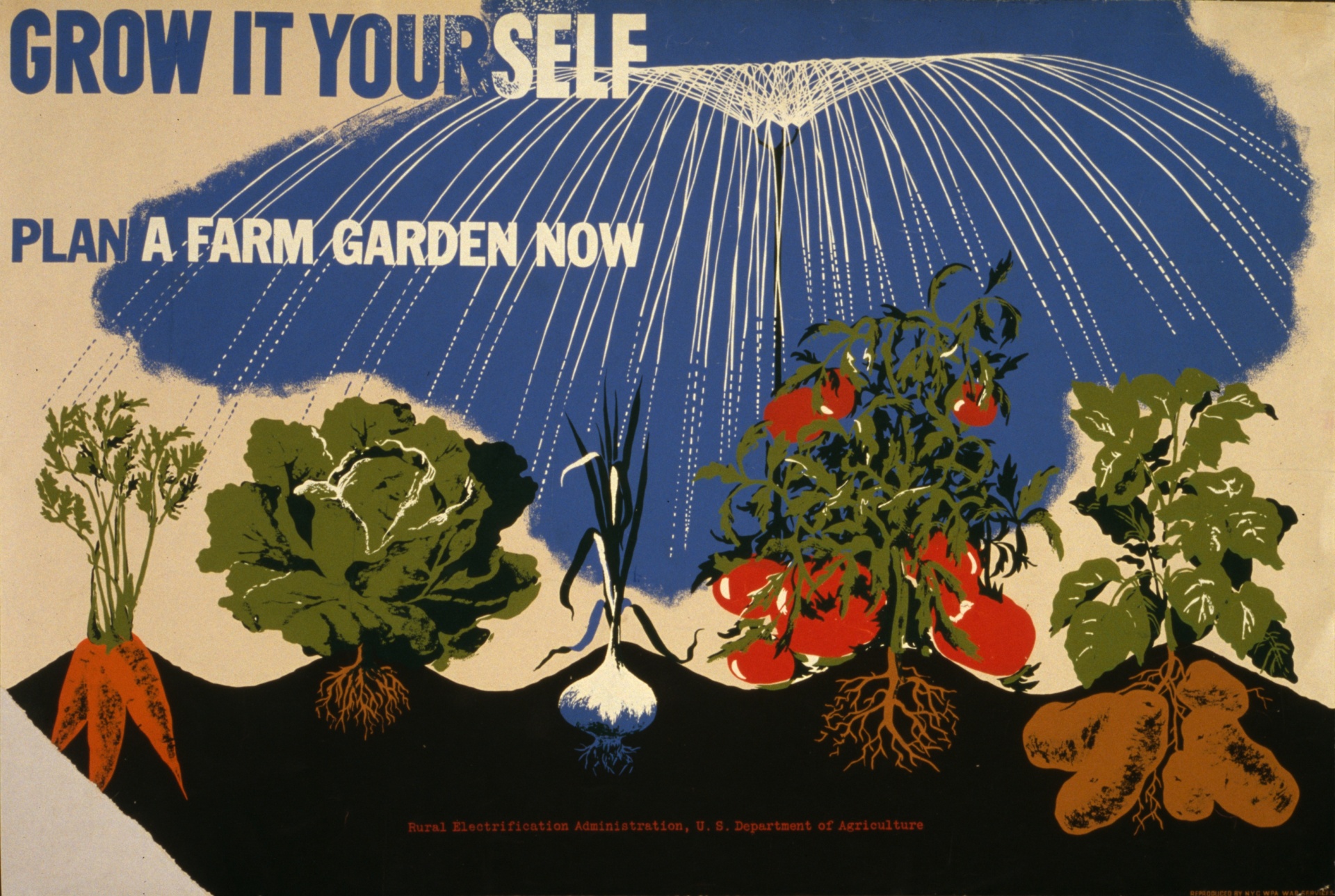 Vintage Grow It Yourself Poster