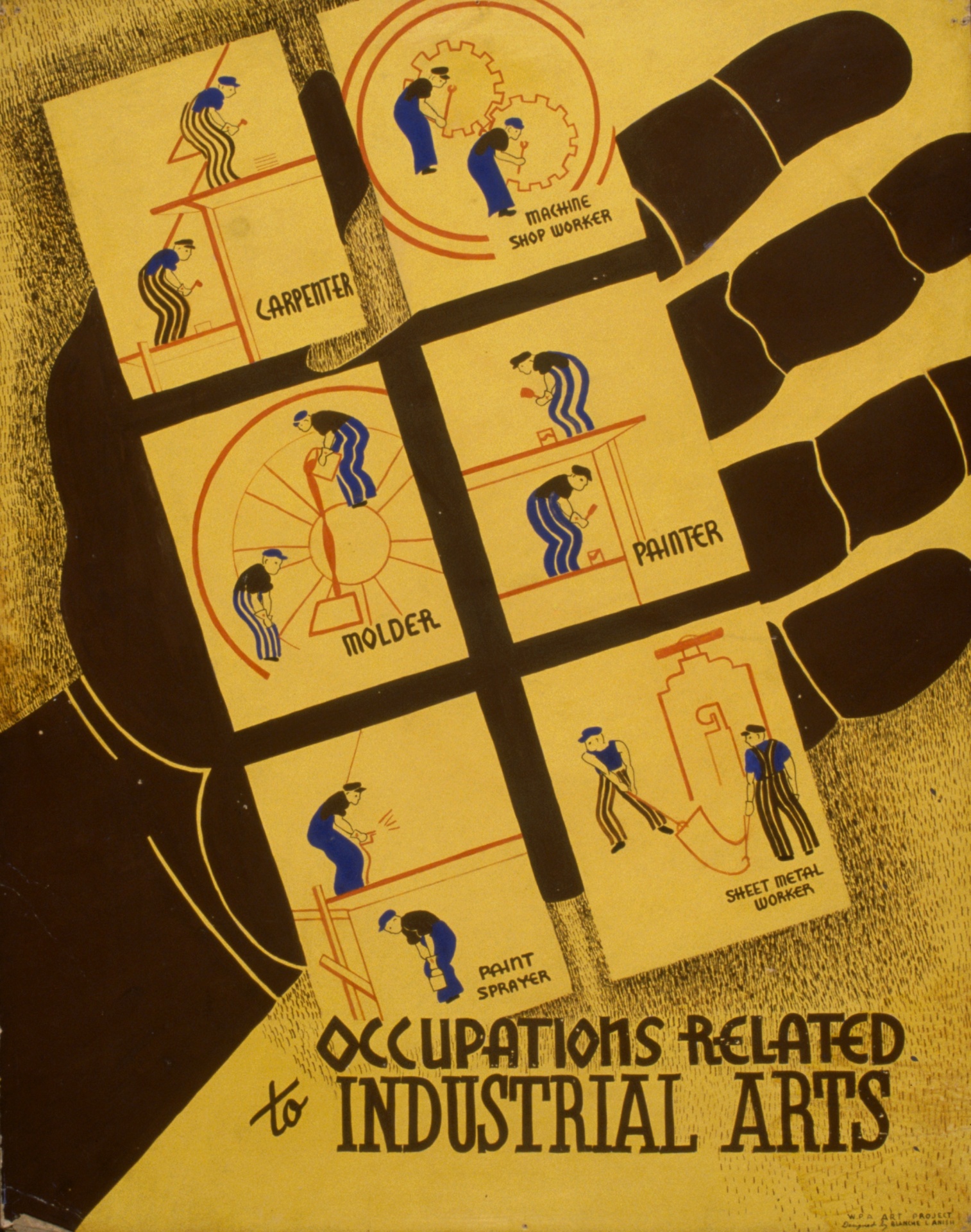 Poster Jobs Vintage