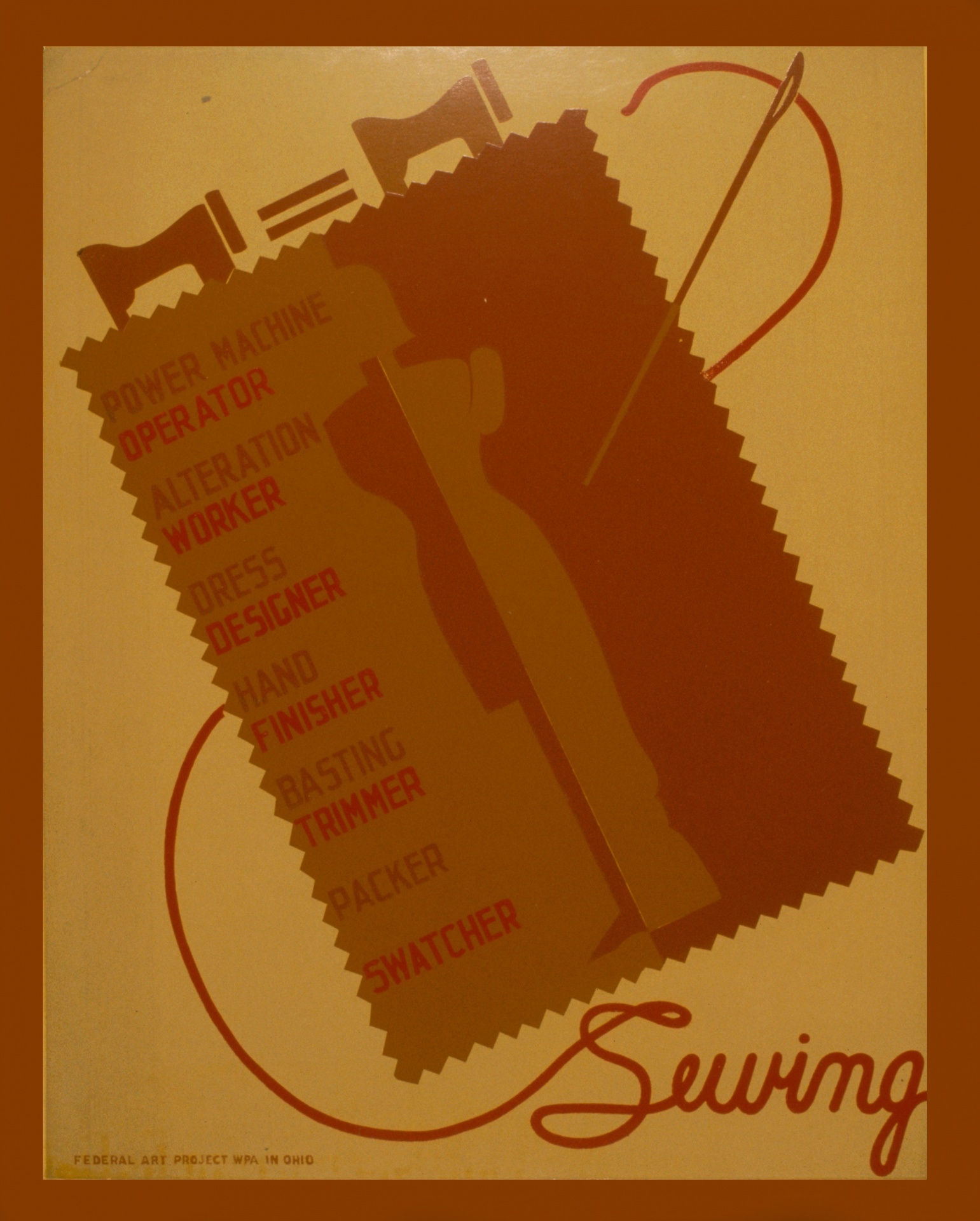 Vintage Jobs Poster