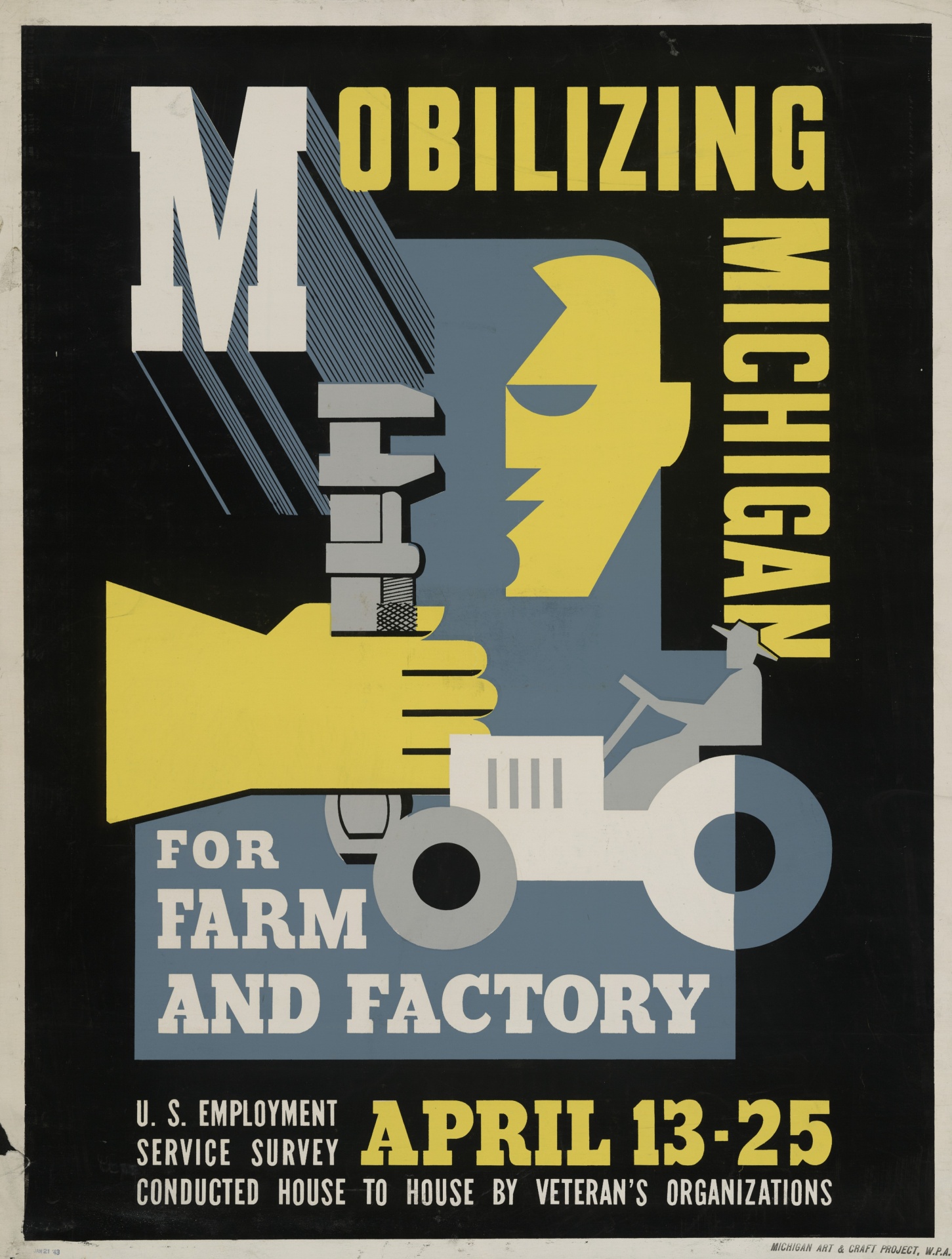 Poster Jobs Vintage