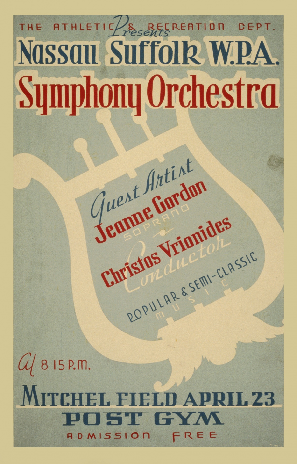 Poster da música clássica