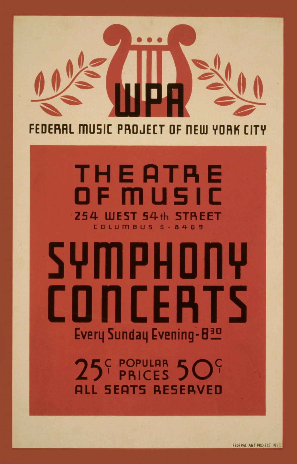 Poster da música clássica