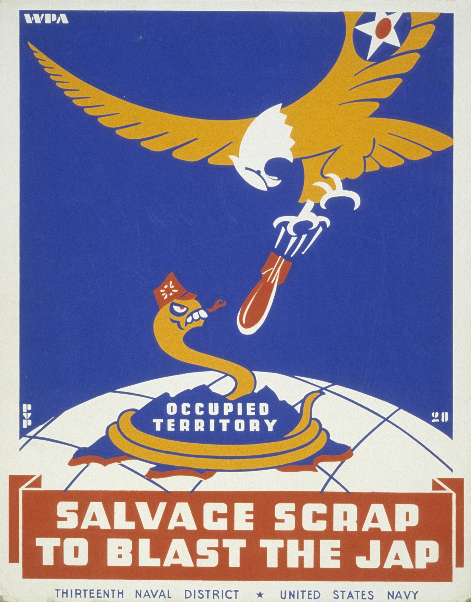 Salvage Poster Scrap Vintage