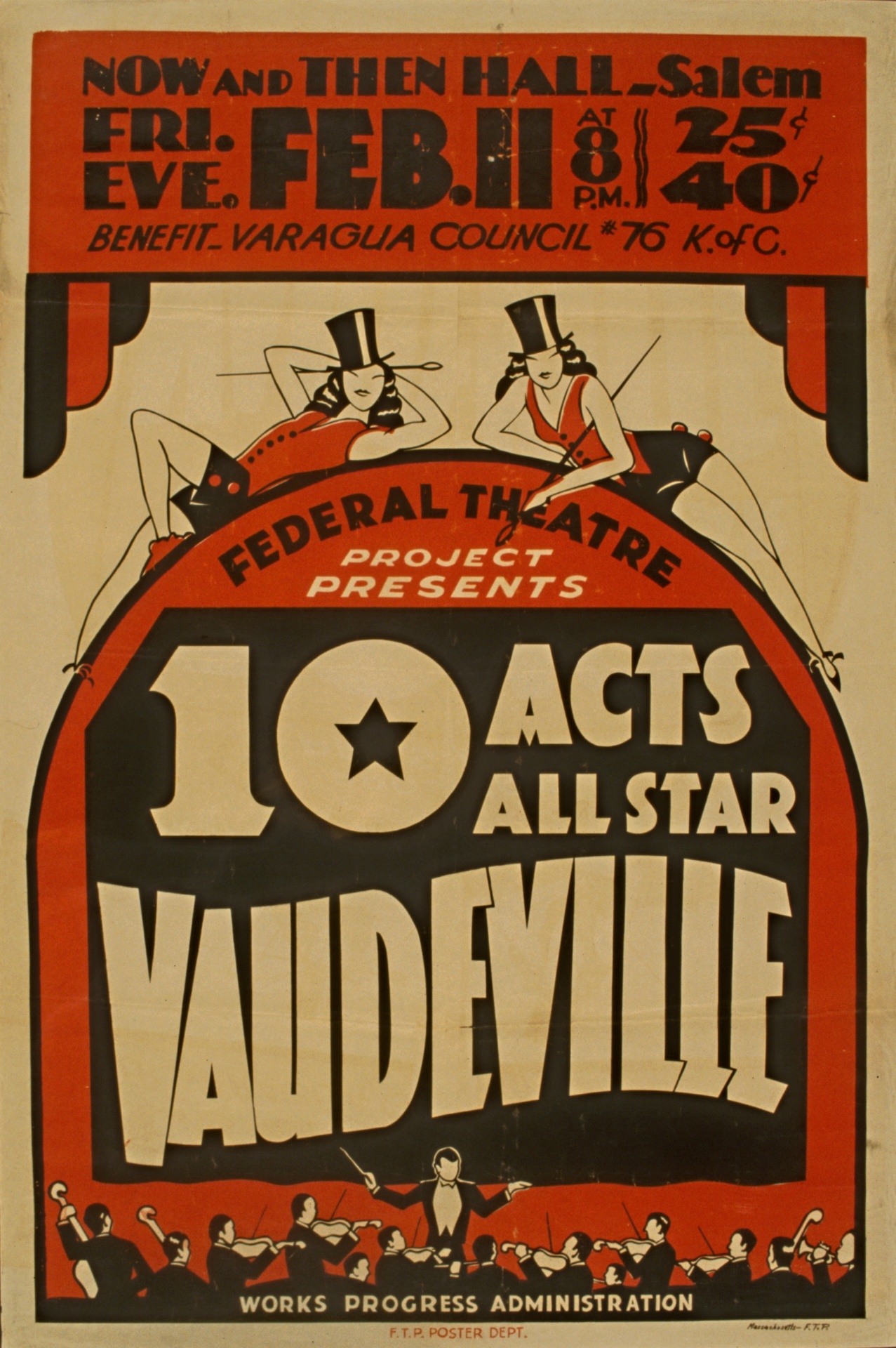 Vintage Színház Poster