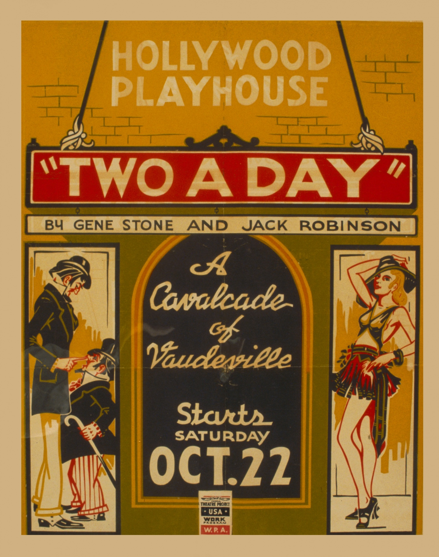 Cartel del teatro de la vendimia