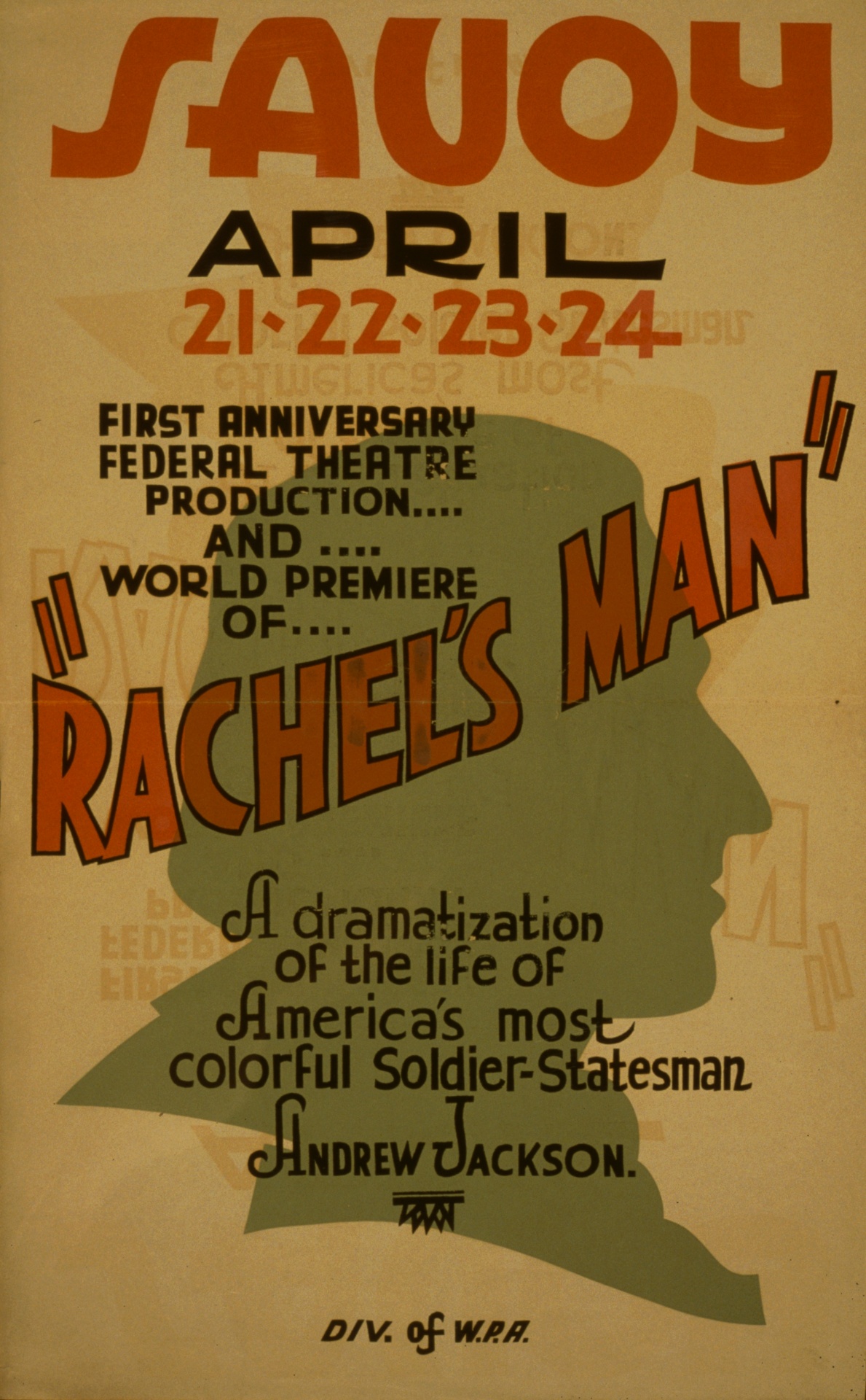 Weinlese-Theater-Plakat