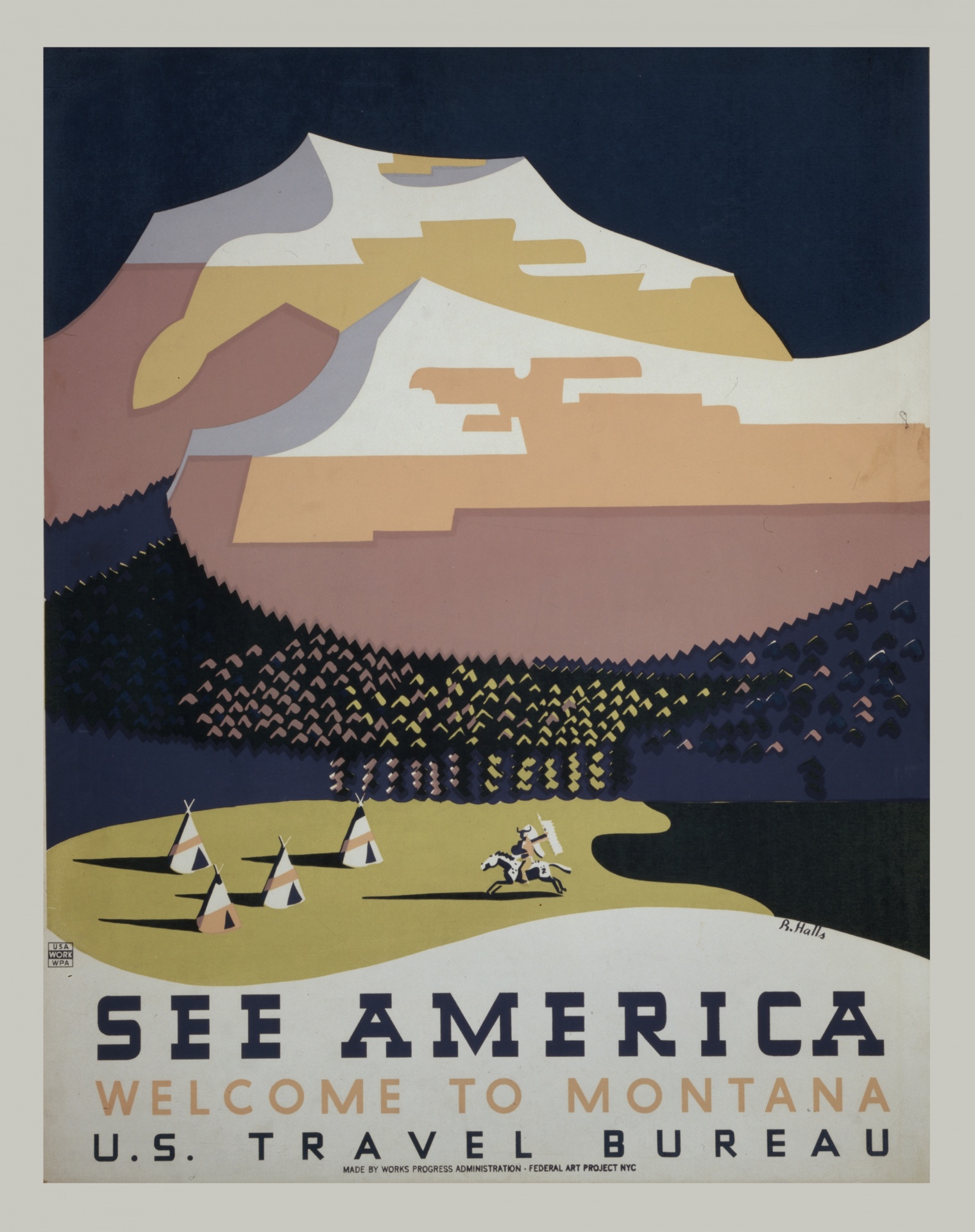 Poster de călătorie Vintage