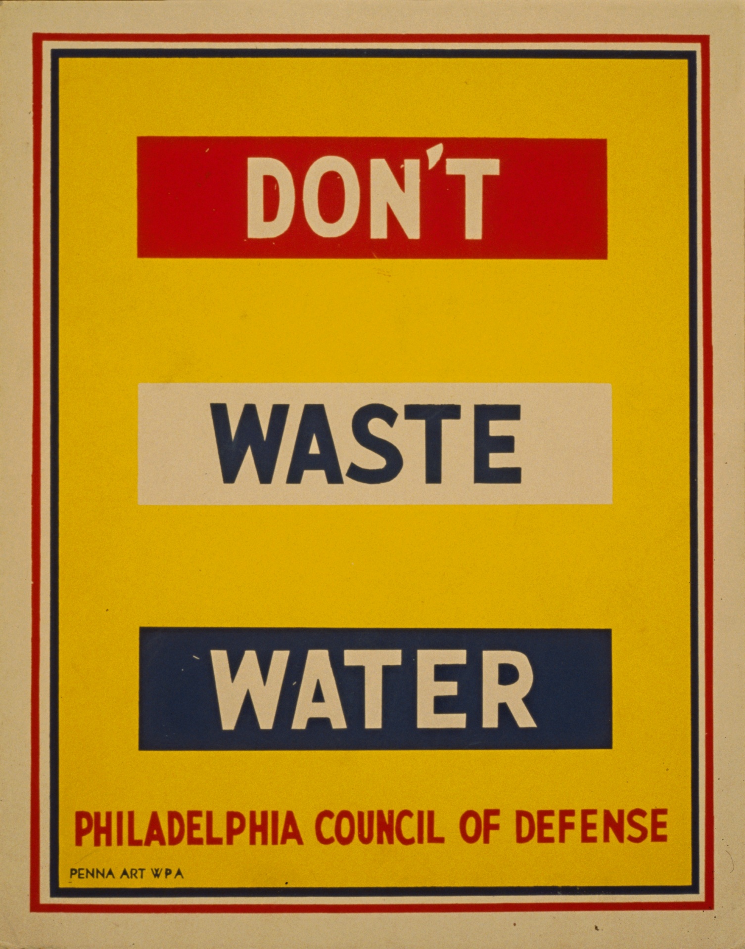 Odpadní voda plakát Vintage