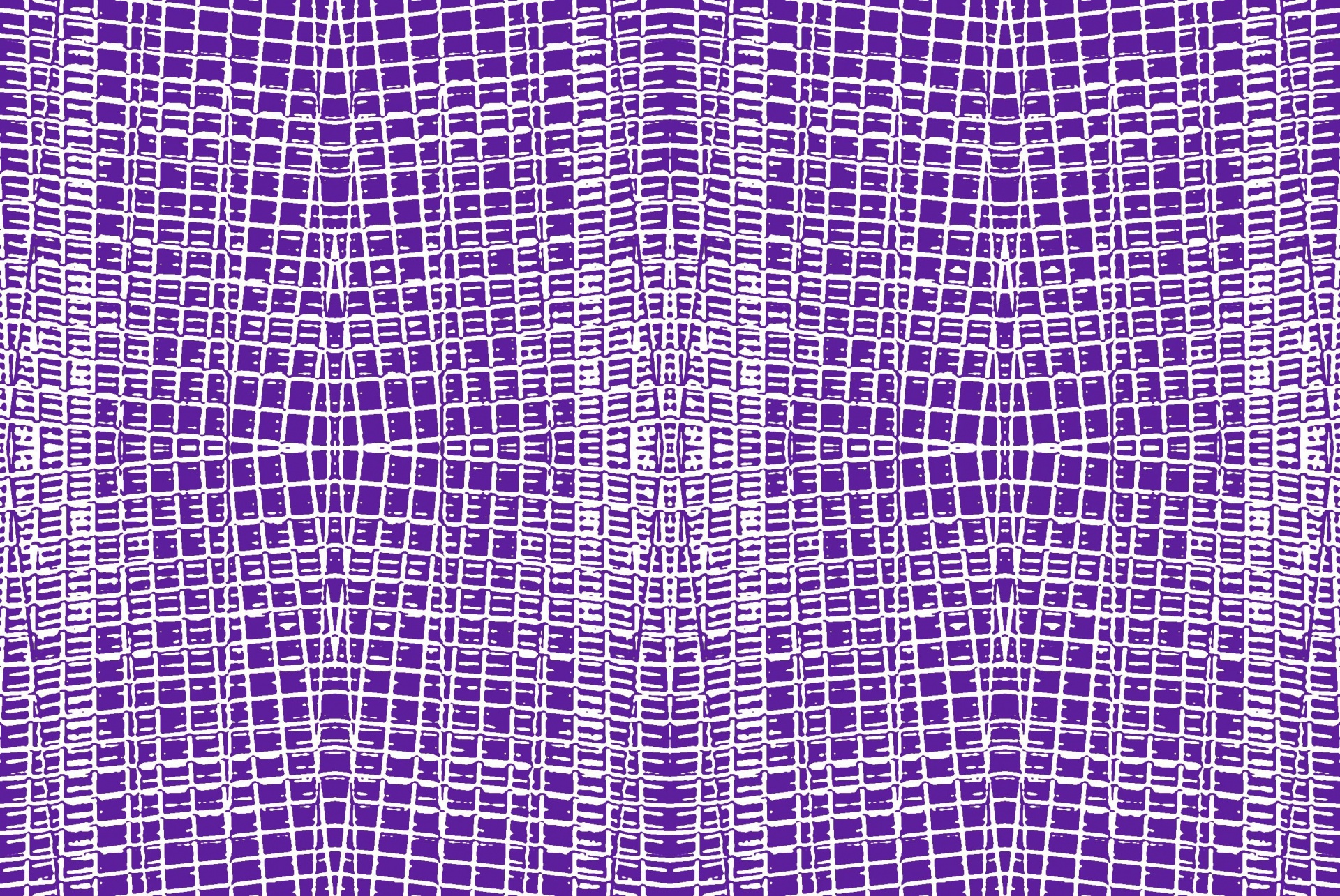 紫色の背景に白の格子