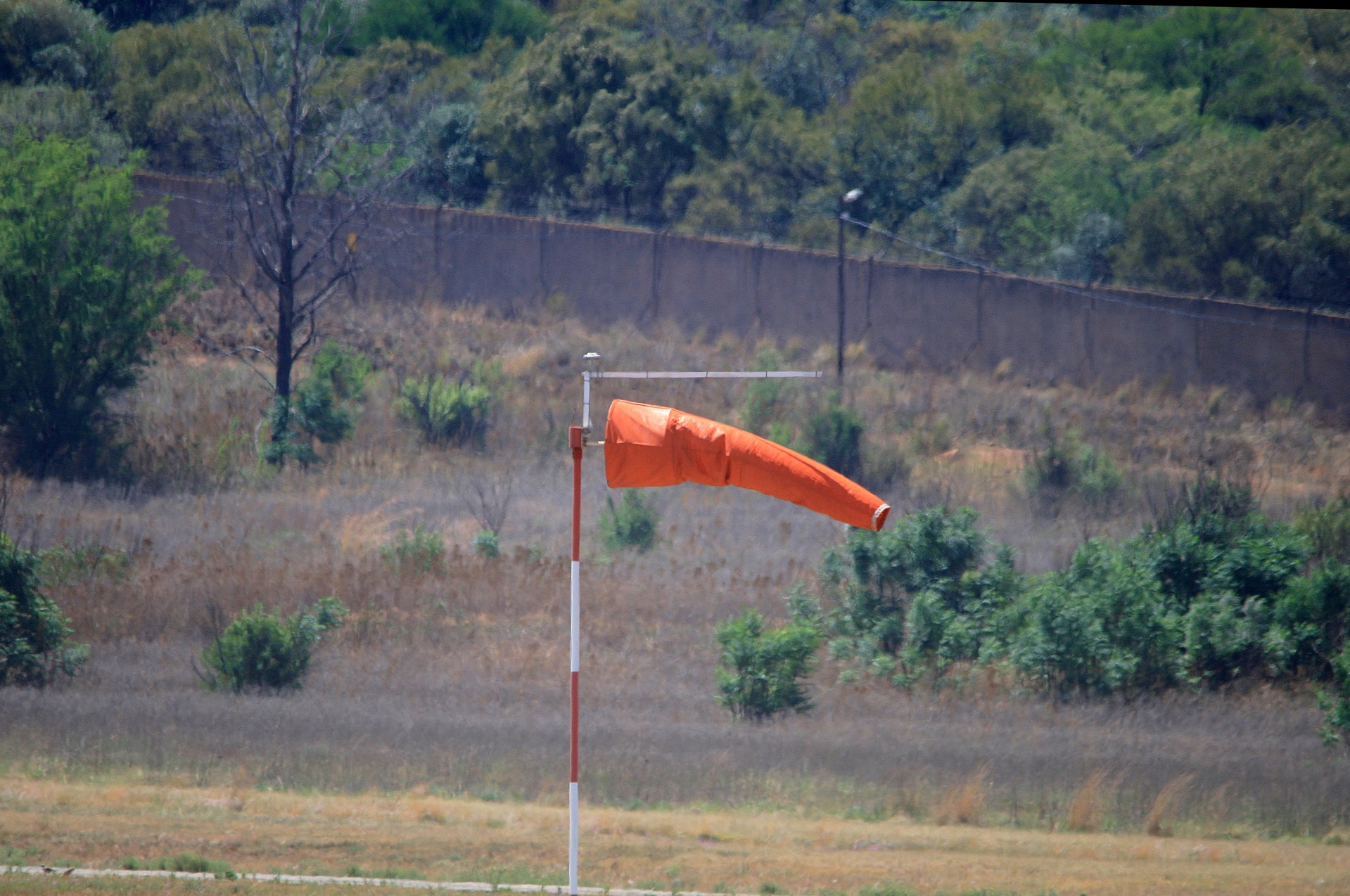 Windsock On Airfield