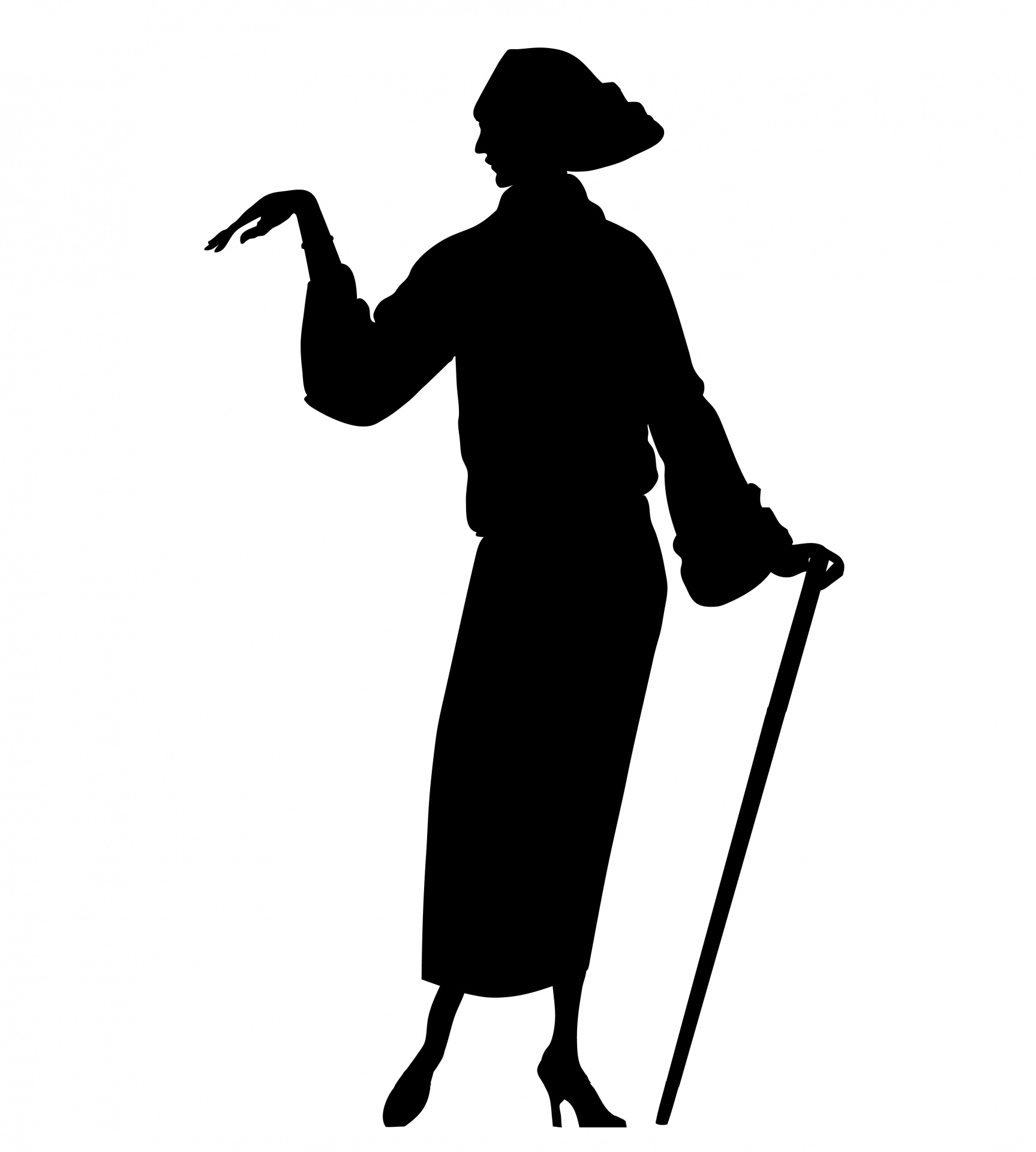 1920 A mulher da silhueta Clipe