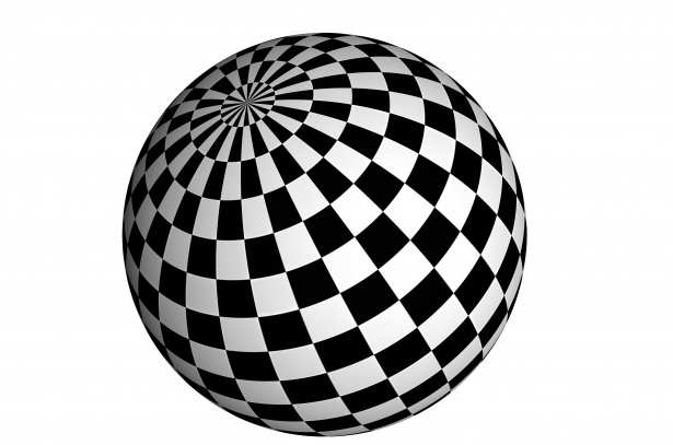 Bolas Decorativas Com Esferas Pontos Xadrez Isoladas Branco Ilustração  Vetorial imagem vetorial de silvercircle© 466126236
