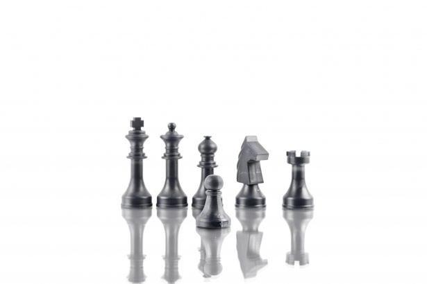 Peças de xadrez  Vectores de Domínio Público