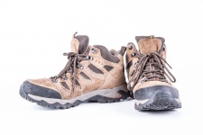 A Pair Of Hiking Boots