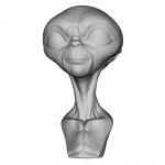 Alien head 4