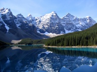 Lago Moraine Montañas Rocosas de Canadá 