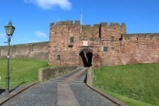 Carlisle замок Вход