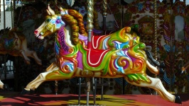 Carousel Horse Named Elizabeth