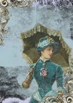 Edwardian Lady Collage Vintage