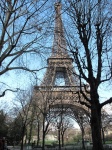 Eiffeltoren in de winter