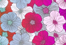 Floral pattern di sfondo 178