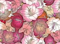 Floral Pattern Background 212