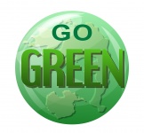 Green Awareness Logo Sign