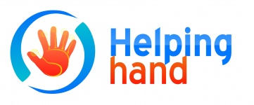 Helping Hand Logo signo Ilustración