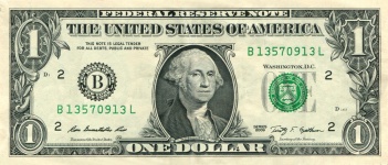 Jeden Dollar Bill