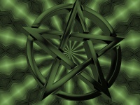 Verde pentagram