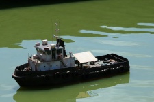 Modelo de navio de salvamento