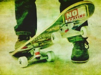 Skater, skateboard